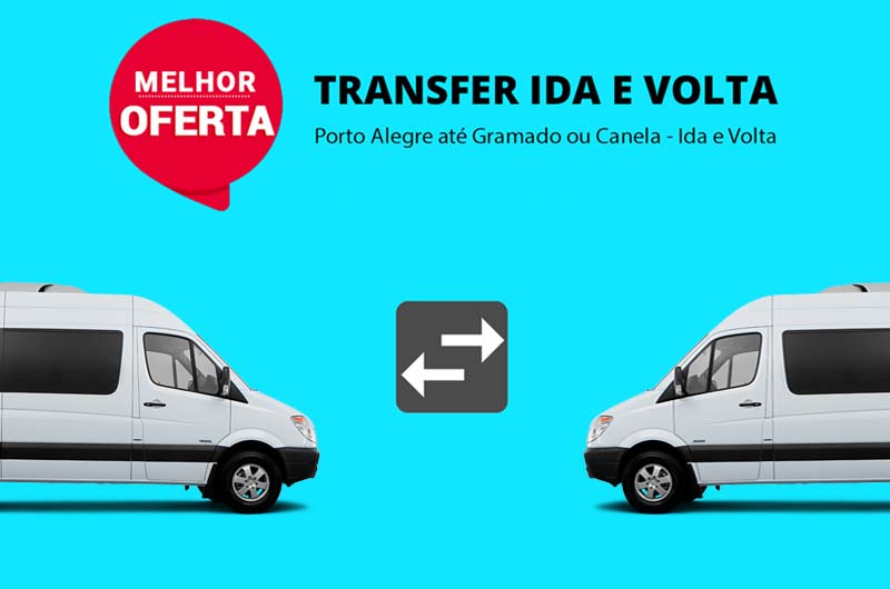 Leia mais sobre o artigo Transfer IN e OUT – Porto Alegre até Gramado ou Canela – Ida e Volta